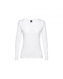 THC BUCHAREST WOMEN WH. T-shirt a manica lunga da donna