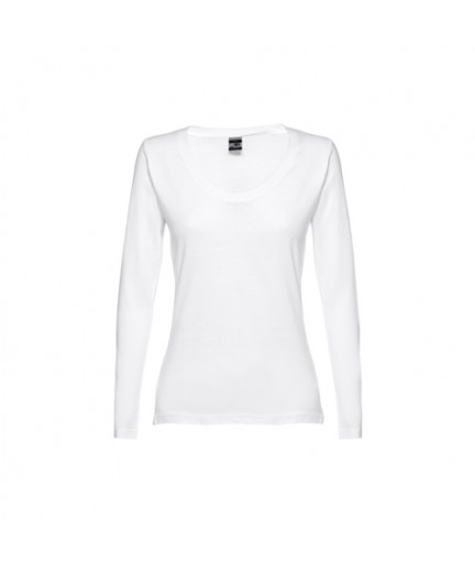 THC BUCHAREST WOMEN WH. T-shirt a manica lunga da donna