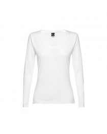 THC BUCHAREST WOMEN WH. T-shirt a manica lunga da donna