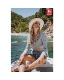 THC BUCHAREST WOMEN. T-shirt a manica lunga da donna