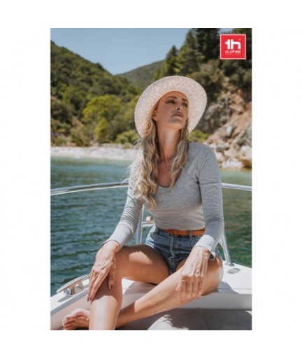 THC BUCHAREST WOMEN. T-shirt a manica lunga da donna