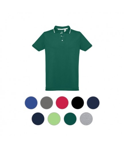 THC ROME. Polo "slim fit" da uomo