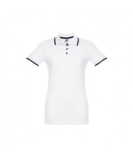 THC ROME WOMEN WH. Polo "slim fit" da donna