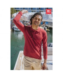 THC BERN. Polo a manica lunga da uomo
