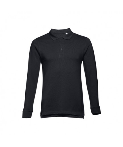 THC BERN 3XL. Polo a manica lunga da uomo