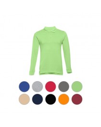 THC BERN 3XL. Polo a manica lunga da uomo