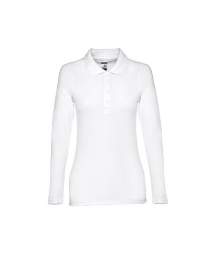 THC BERN WOMEN WH. Polo a manica lunga da donna