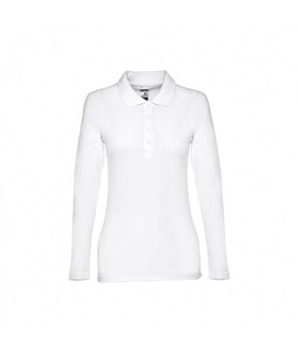 THC BERN WOMEN WH. Polo a manica lunga da donna