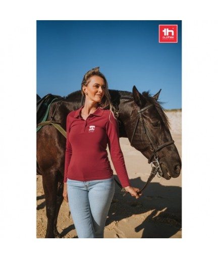 THC BERN WOMEN. Polo a manica lunga da donna