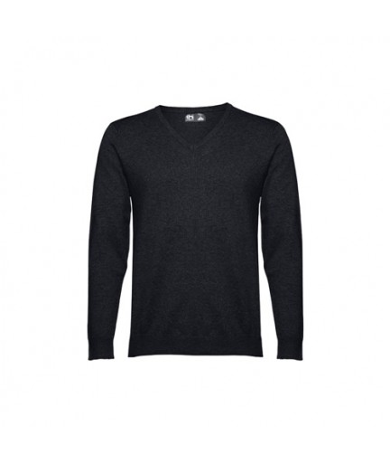 THC MILAN. Maglione con scollo a "V" da uomo