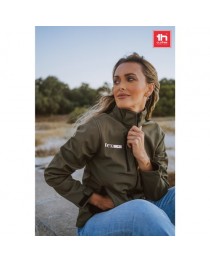 THC ZAGREB WOMEN. Giacca softshell da donna, con cappuccio rimovibile THC ZAGREB WOMEN. Giacca softshell da donna, con cappuccio rimovibile
