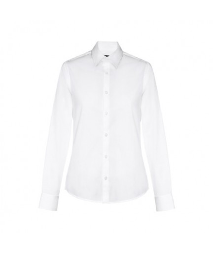 THC BATALHA WOMEN WH. Camicia popeline da donna