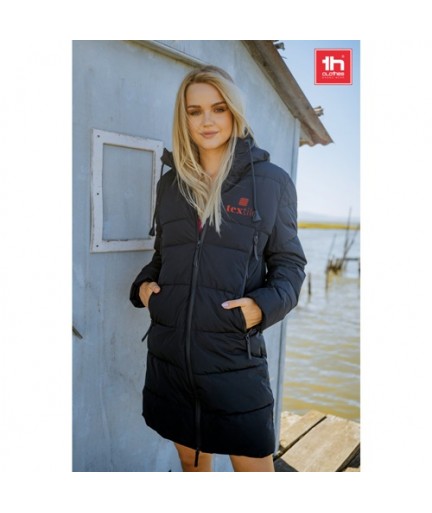 THC BRUSSELS. Parka trapuntato unisex