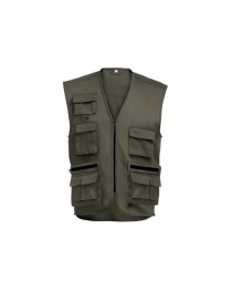 THC PIXEL. Gilet multi tasche