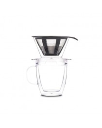 POUR OVER. Filtro caffè e tazza isotermica