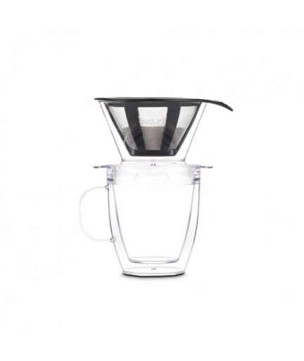 POUR OVER. Filtro caffè e tazza isotermica