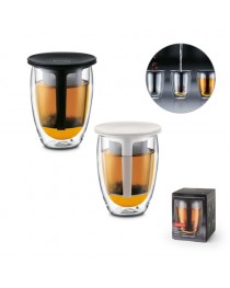 TEA FOR ONE. Tazza a doppia parete da 350ml
