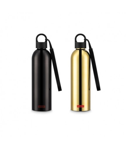 MELIOR STEEL. Doppelwandige Wasserflasche 500ml