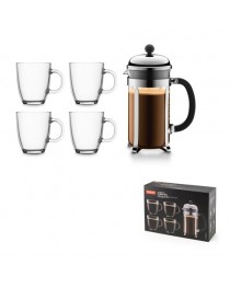 CHAMBORD SET. Caffettiera a pressione in plastica