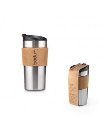 TRAVEL MUG CORK. Tazza da viaggio 350ml