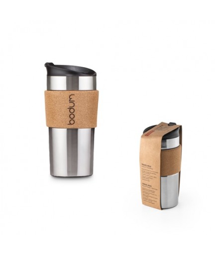 TRAVEL MUG CORK. Tazza da viaggio 350ml