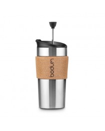 TRAVEL PRESS CORK. tazza da viaggio 450 mL