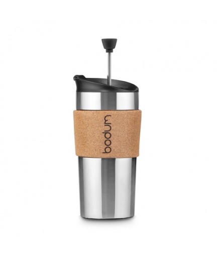 TRAVEL PRESS CORK. tazza da viaggio 450 mL