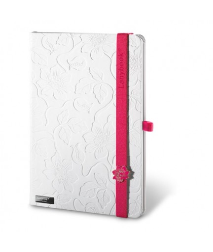 Lanybook Innocent Passion White. Block note