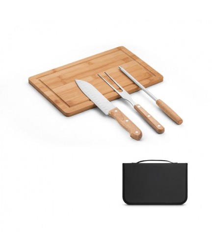 MOUSSAKA II. Set di utensili per barbecue