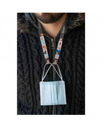 Sublimation RPet Mask Holder Duo Set. Modelli standard