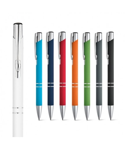 BETA SOFT. Penna a sfera in alluminio