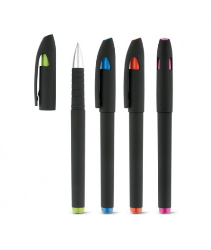 SPACIAL. Penna a sfera con cappuccio in ABS