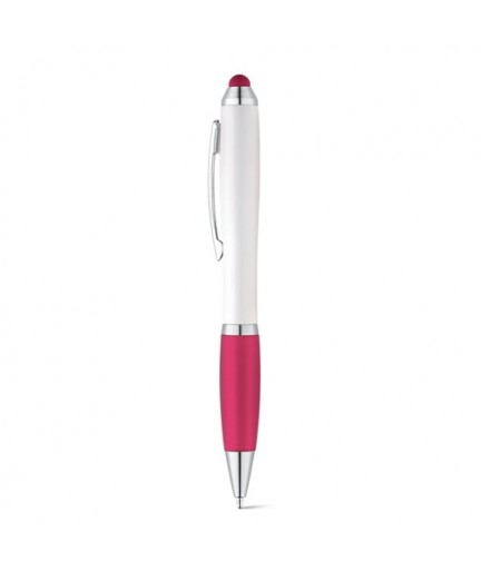 SANS BK. Penna a sfera con clip in metallo