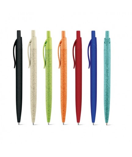 CAMILA. Penna a sfera in fibra di grano e ABS
