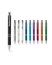 BETA PLASTIC. Penna a sfera con clip in metallo BETA PLASTIC. Penna a sfera con clip in metallo