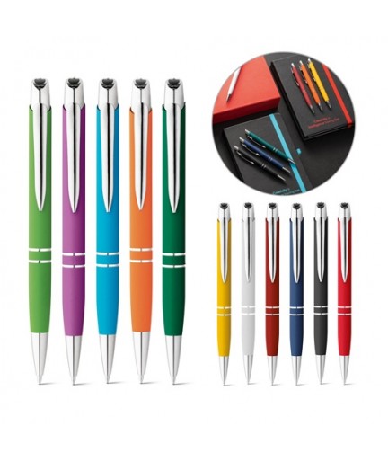 MARIETA SOFT. Penna a sfera in alluminio