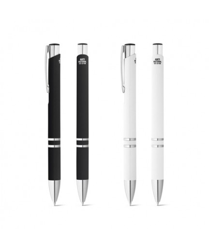 BETA SAFE. Penna a sfera in ABS con trattamento antibatterico