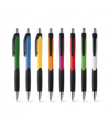 CARIBE. Penna a sfera in ABS con finitura antiscivolo