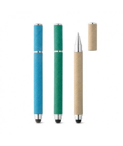 PAPYRUS. Penna a sfera in carta kraft e ABS