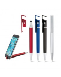 TECNA. Penna a sfera con finitura metallizzata