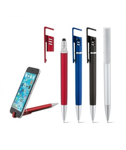 TECNA. Penna a sfera con finitura metallizzata