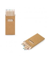 BIRD. Scatola con 6 matite colorate BIRD. Scatola con 6 matite colorate