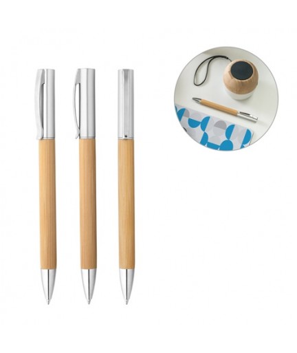 BEAL. Penna a sfera in bambù e ABS