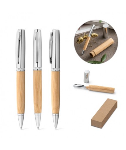 FUJI. Penna a sfera in bambù