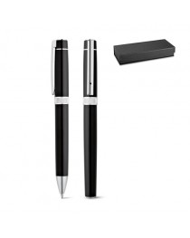 DOURO. Set con penna roller e penna a sfera in metallo
