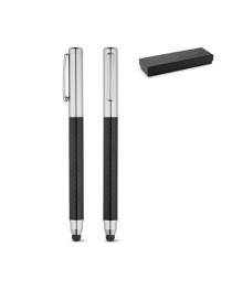 RUBIC. Penna roller in metallo e fibra di carbonio