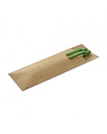 LEAF. Set con penna a sfera e matita portamina