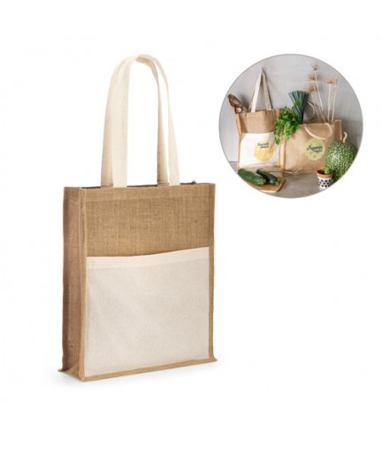 BRAGA. Borsa in juta