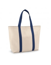 VILLE. Borsa in canvas di cotone 100%