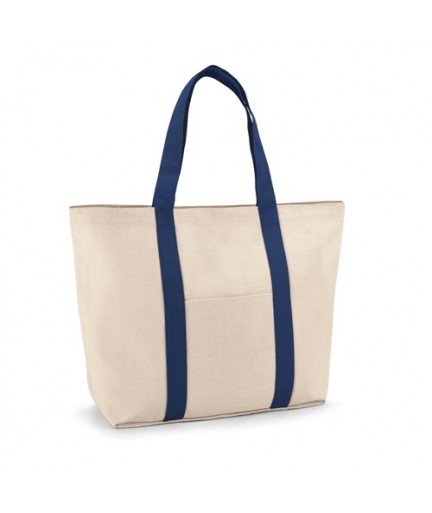 VILLE. Borsa in canvas di cotone 100%
